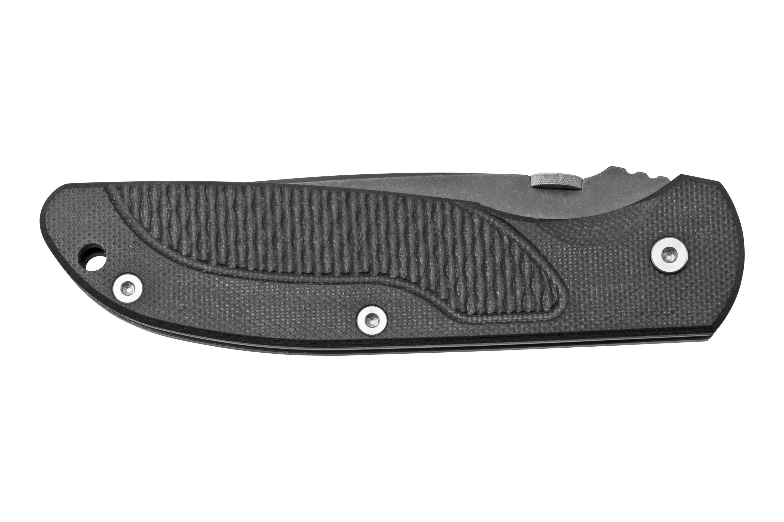 Rick Hinderer FireTac Spanto Battle Black, Black G10, navalha | Compras ...