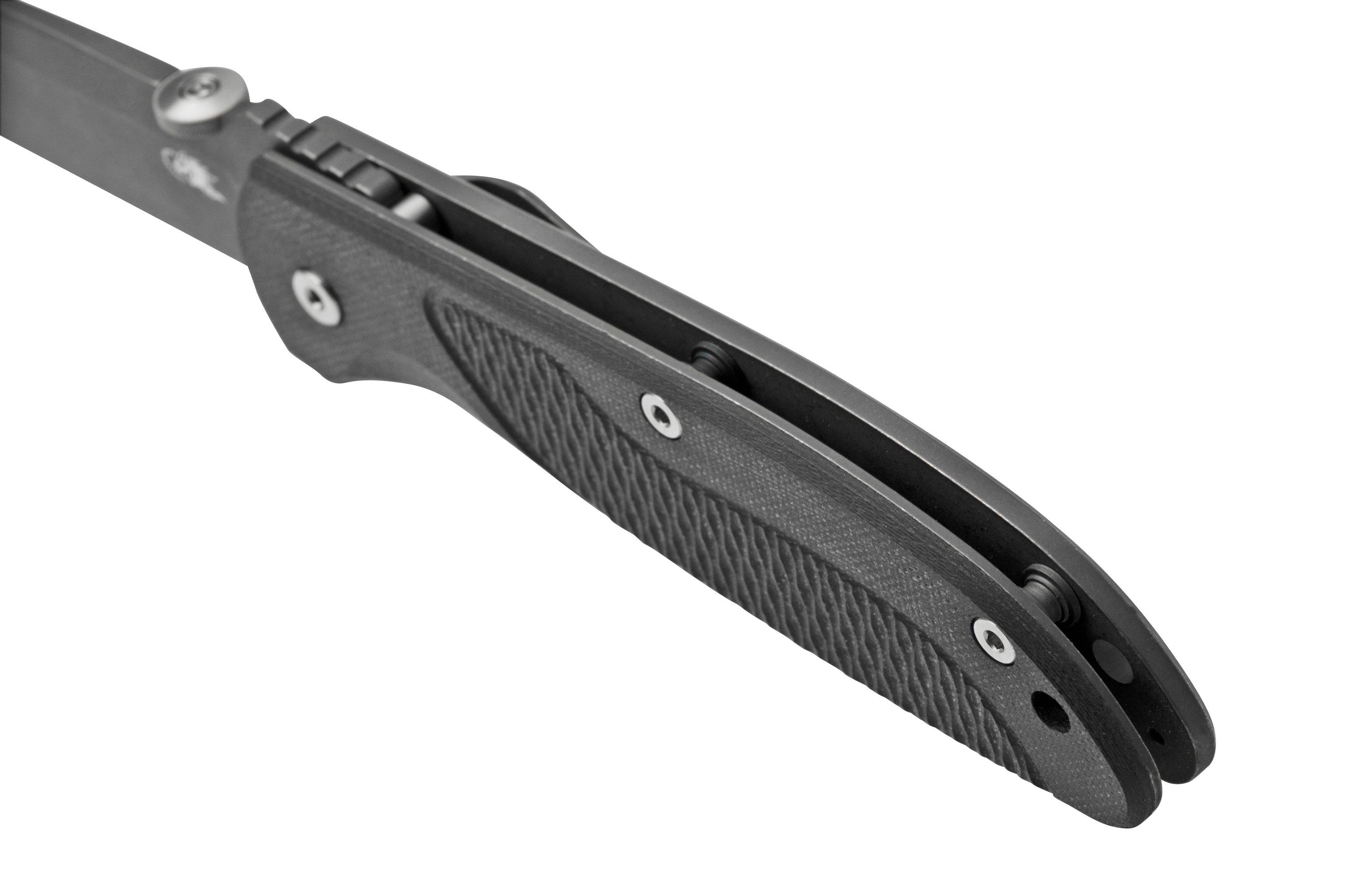 Rick Hinderer FireTac Spanto Battle Black, Black G10, navalha | Compras ...