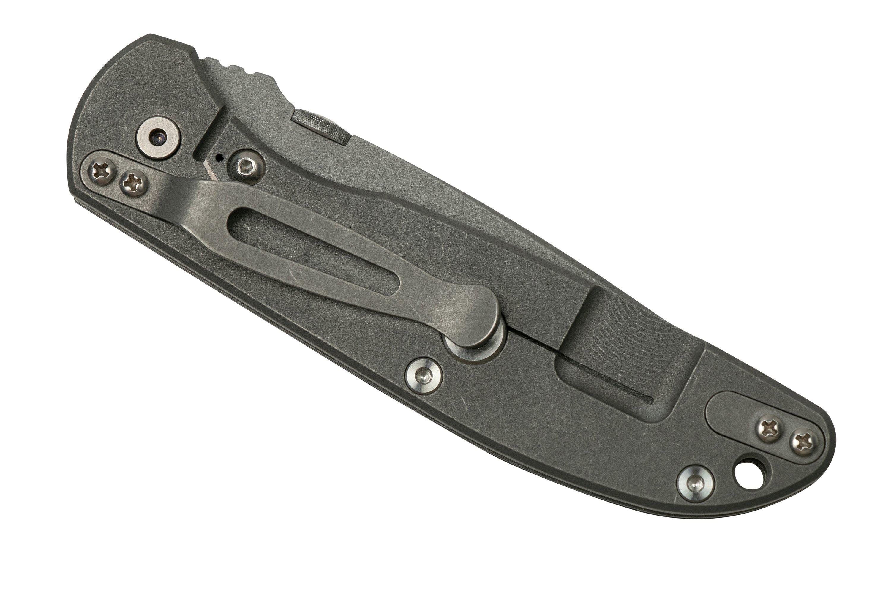 Rick Hinderer Firetac Spanto Acid Stonewash, Working Finish Grey Black