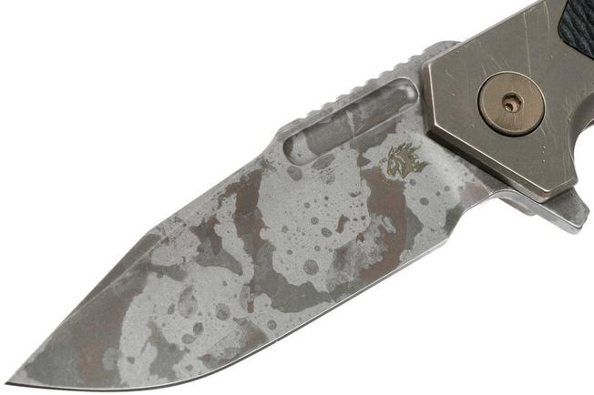 Image for Rick Hinderer Fulltrack Battlefield Pickup Black, Limited Edition pocket knife