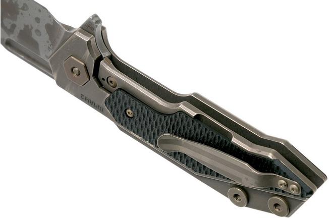 Image for Rick Hinderer Fulltrack Battlefield Pickup Black, Limited Edition pocket knife
