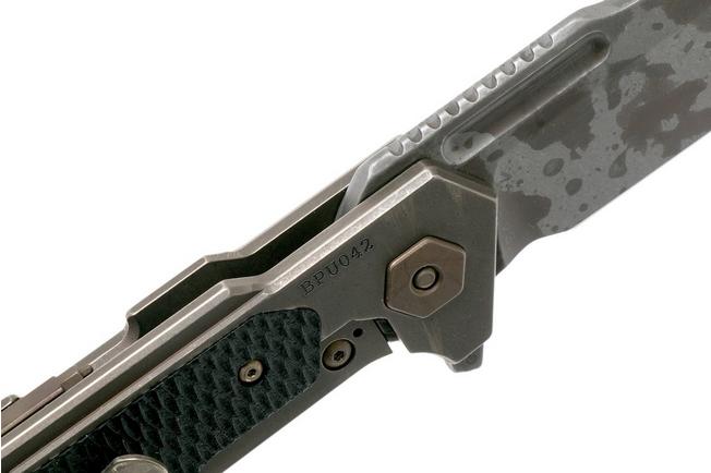 Image for Rick Hinderer Fulltrack Battlefield Pickup Black, Limited Edition pocket knife