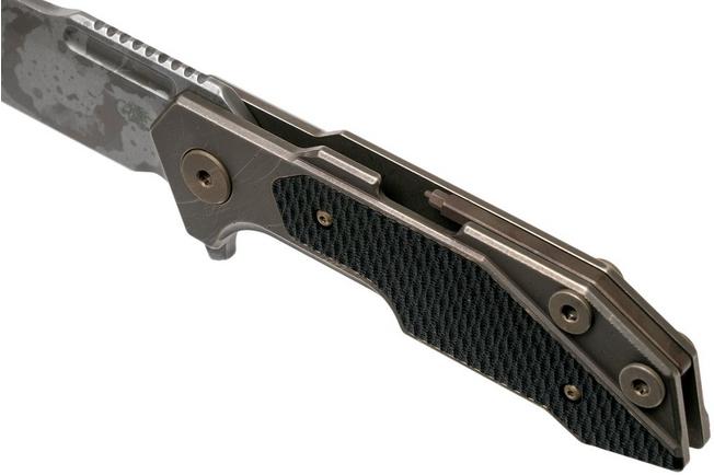 Image for Rick Hinderer Fulltrack Battlefield Pickup Black, Limited Edition pocket knife
