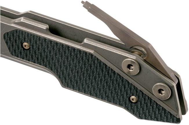 Image for Rick Hinderer Fulltrack Battlefield Pickup Black, Limited Edition pocket knife