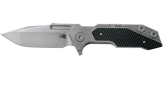 Image for Rick Hinderer Fulltrack Spanto S35VN Black G10 pocket knife