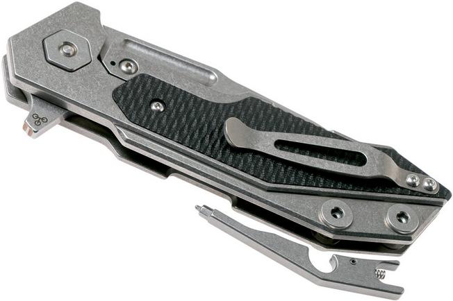 Image for Rick Hinderer Fulltrack Spanto S35VN Black G10 pocket knife