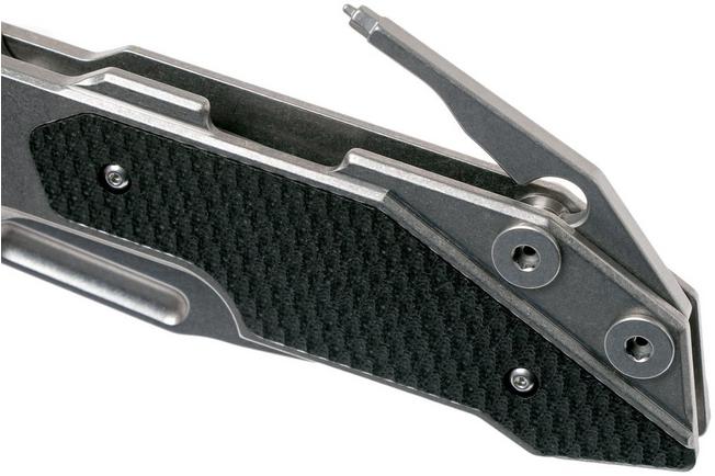 Image for Rick Hinderer Fulltrack Spanto S35VN Black G10 pocket knife