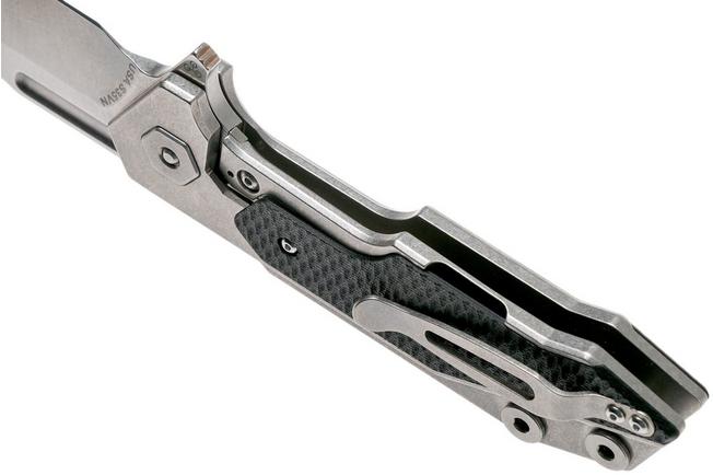Image for Rick Hinderer Fulltrack Spanto S35VN Black G10 pocket knife