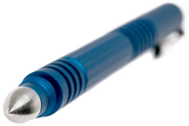 Image for Rick Hinderer Investigator Pen aluminum Hardcoat Blue, tactical pen