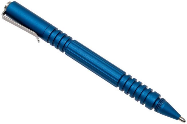 Image for Rick Hinderer Investigator Pen aluminum Hardcoat Blue, tactical pen