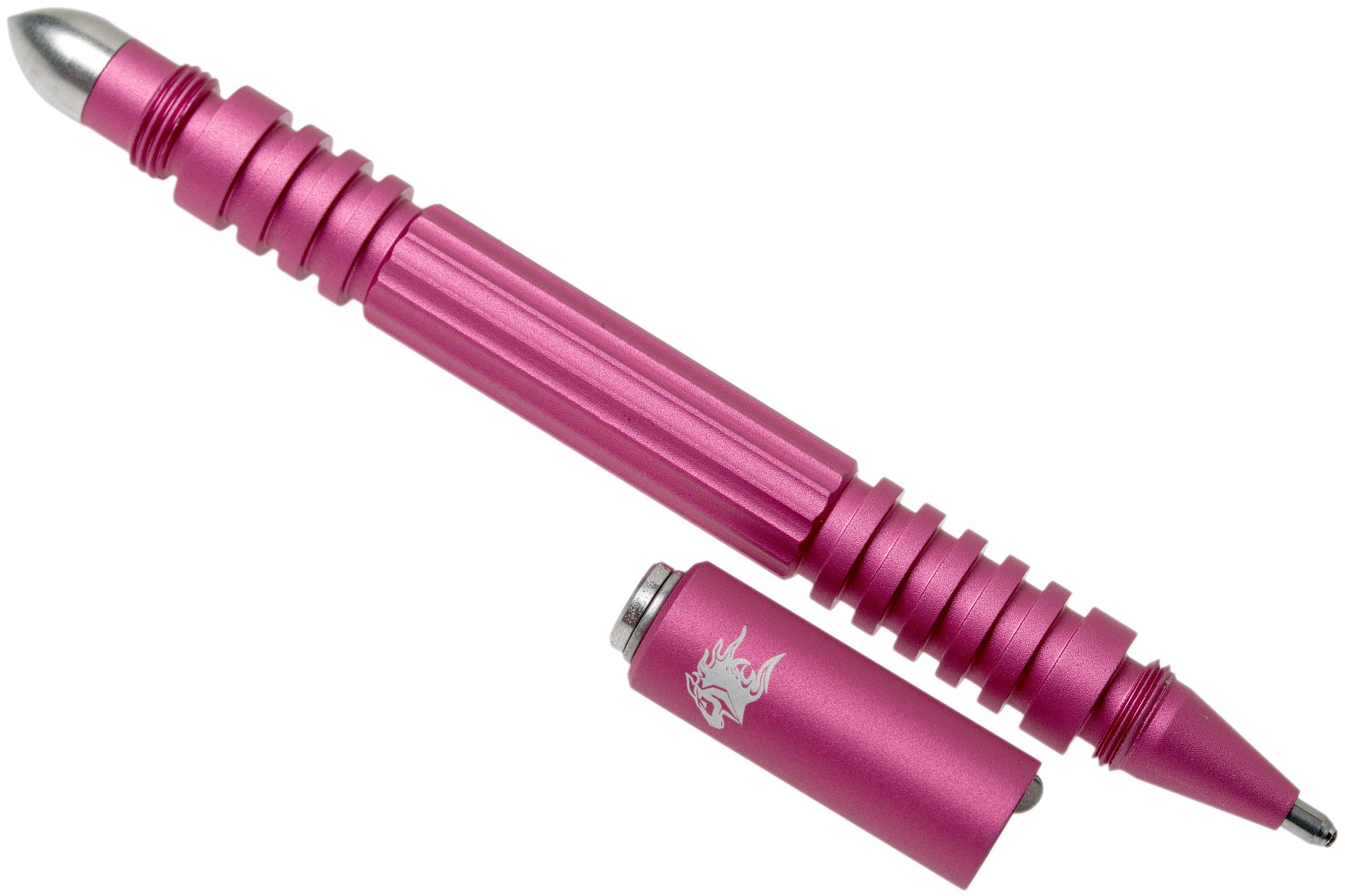 Rick Hinderer Investigator Pen Aluminium Matte Pink, taktischer Stift