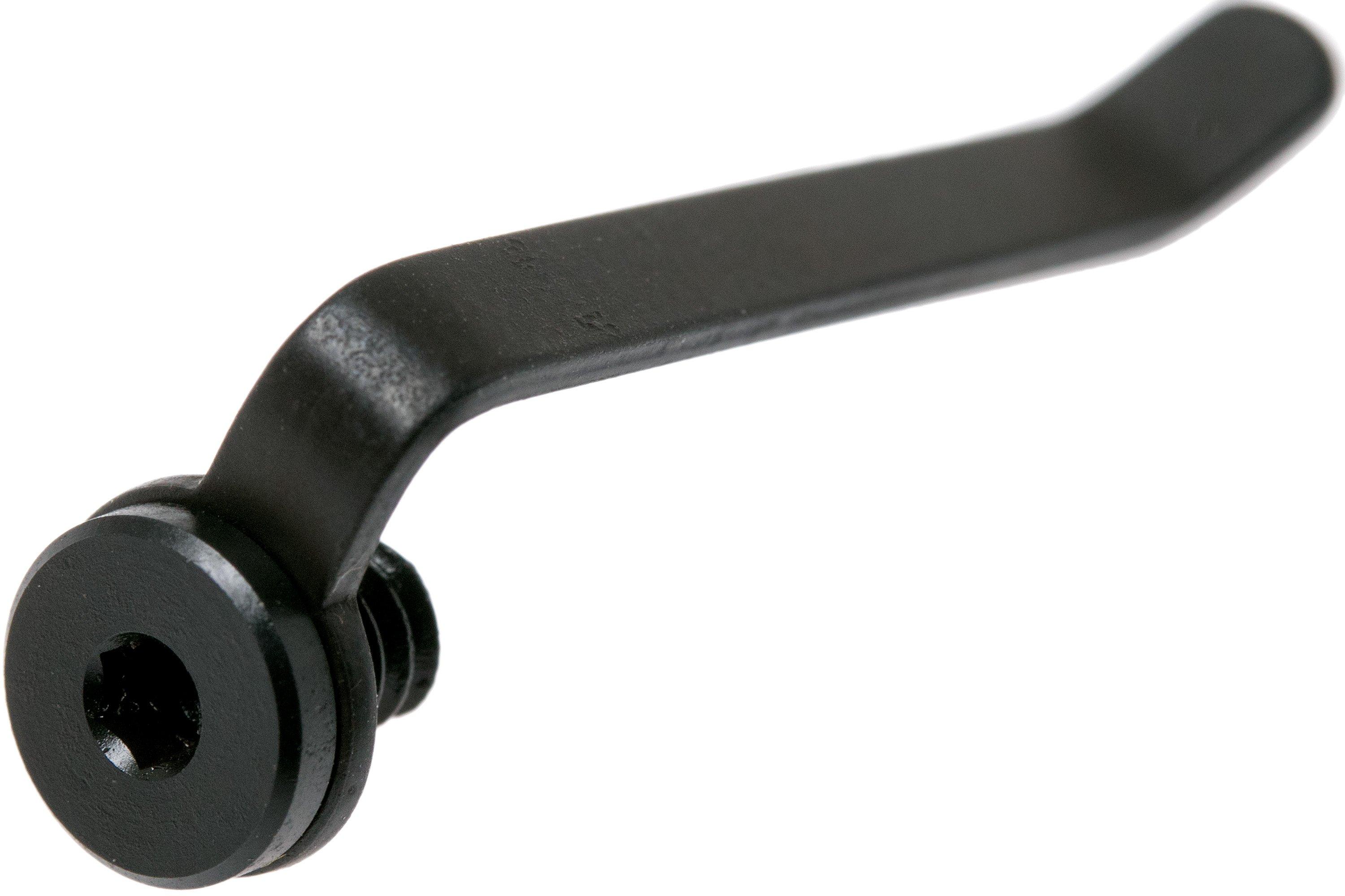 Rick Hinderer Investigator Clip & Screw set, black Advantageously shopping at