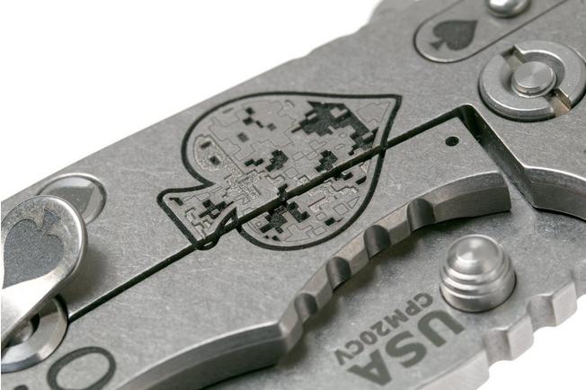 Image for Rick Hinderer Card Series XM18 Harpoon Spanto Limited Edition pocket knife