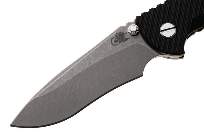 Bild für Rick Hinderer XM-18 3.5" Recurve NF KXM35NFRECBBRBK, Dark Stonewashed CPM MagnaCut, Battle Bronze Titanium, Black G10, Taschenmesser