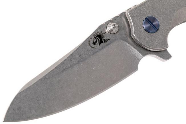 Image for Rick Hinderer MP-1 3.25" Blue Hardware pocket knife