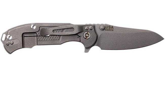 Image for Rick Hinderer MP-1 3.25" working finish pocket knife