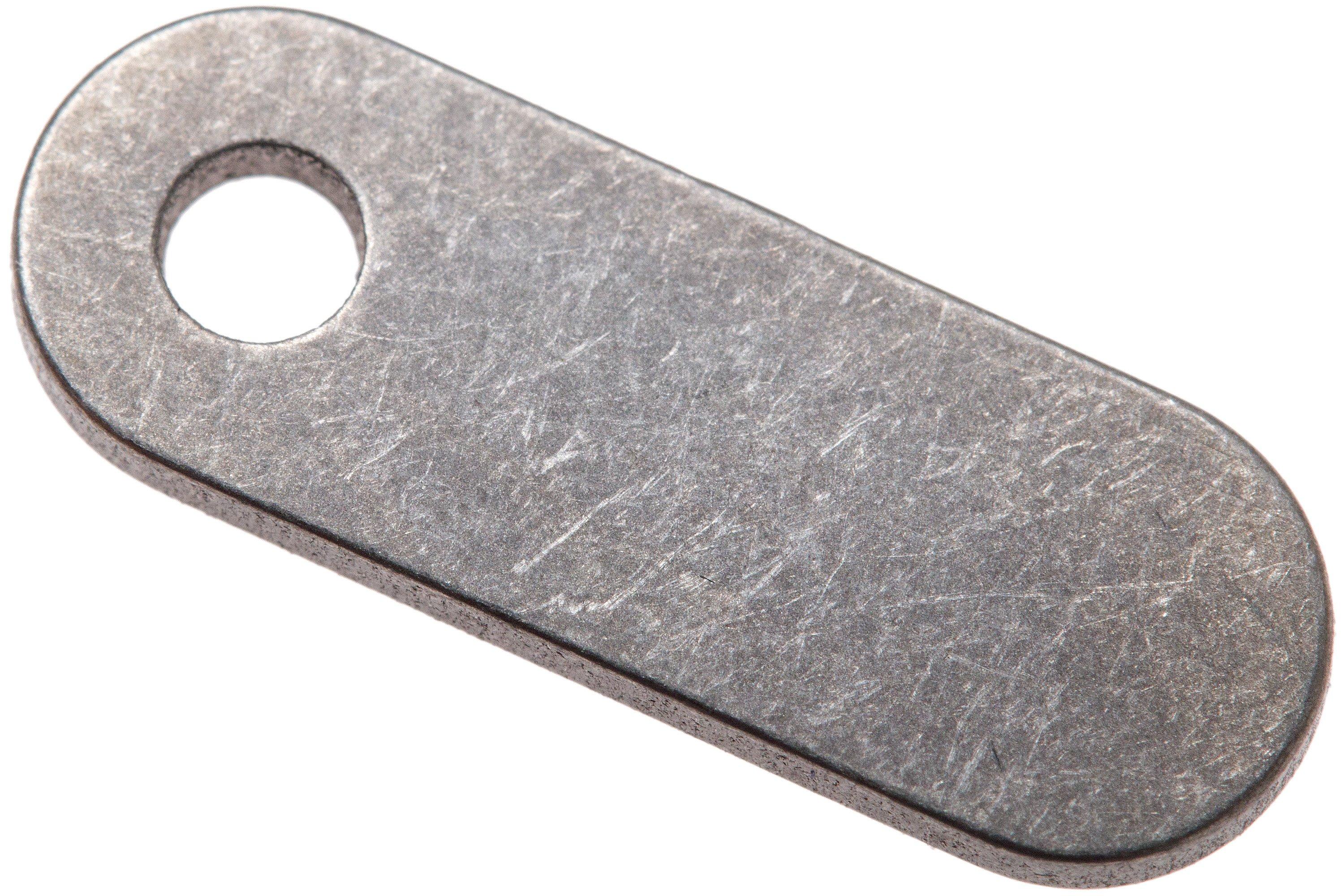 Rick Hinderer Knives 1-Hole Filler Stonewashed Titanium Authorized Dealer 