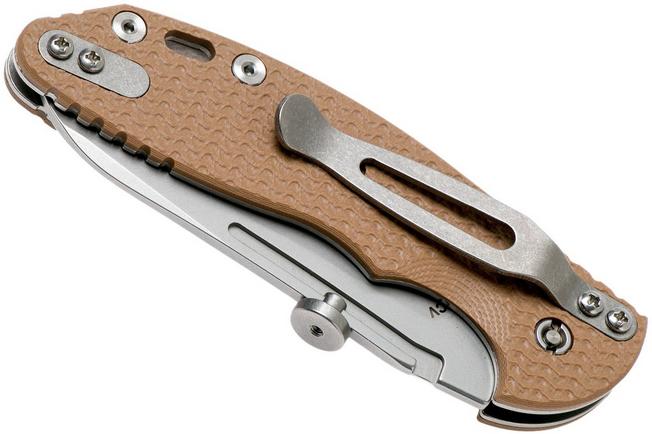 Image for Rick Hinderer XM Slippy 3" Sheepfoot 20CV Coyote G10 slipjoint pocket knife