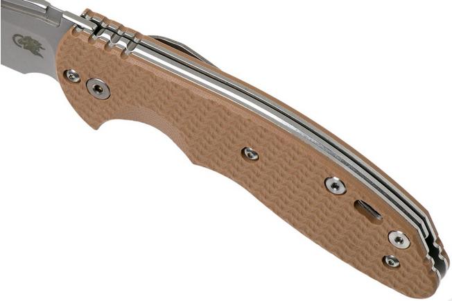 Image for Rick Hinderer XM Slippy 3" Sheepfoot 20CV Coyote G10 slipjoint pocket knife