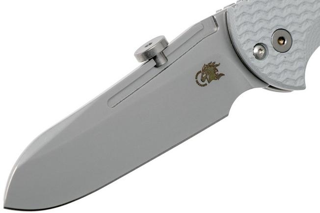 Bild für Rick Hinderer XM Slippy 3" Sheepfoot 20CV Grey G10 Slipjoint Taschenmesser
