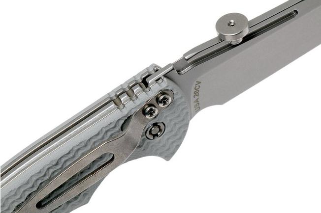 Bild für Rick Hinderer XM Slippy 3" Sheepfoot 20CV Grey G10 Slipjoint Taschenmesser