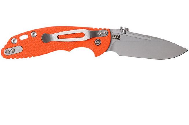 Image for Rick Hinderer XM Slippy 3" Slicer 20CV Orange G10 slipjoint pocket knife