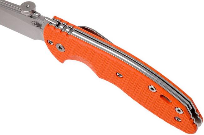Image for Rick Hinderer XM Slippy 3" Slicer 20CV Orange G10 slipjoint pocket knife