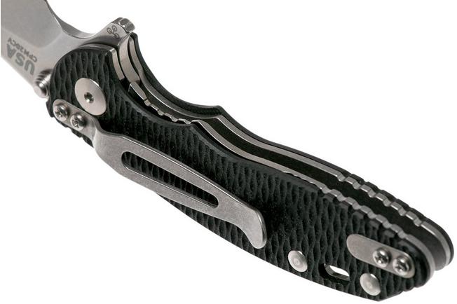 Image for Rick Hinderer XM18 3” Skinny Slicer Linerlock, Black G10 pocket knife