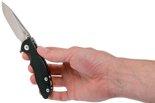 Image for Rick Hinderer XM18 3” Skinny Slicer Linerlock, Black G10 pocket knife