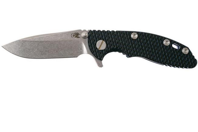 Image for Rick Hinderer XM-18 3" Spearpoint S35VN, blue/black G10 pocket knife