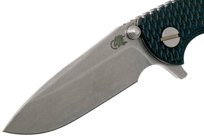 Image for Rick Hinderer XM-18 3" Spearpoint S35VN, blue/black G10 pocket knife