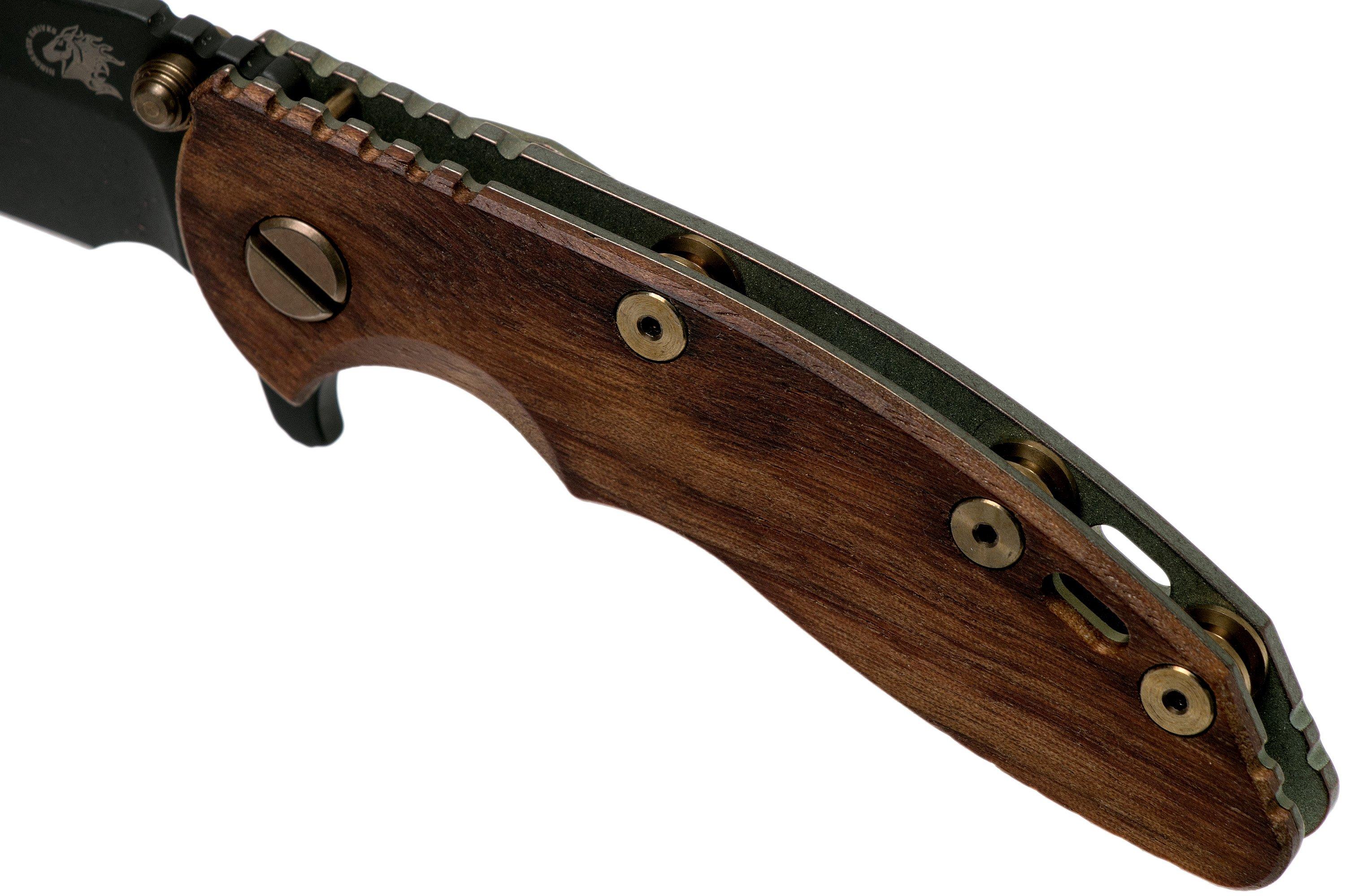 Rick Hinderer XM18 Vintage 3.0" Spearpoint Smooth Walnut pocket knife