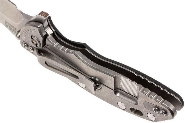 Image for Rick Hinderer XM-18 3.5" Bowie S35VN, black G10 pocket knife