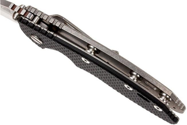 Image for Rick Hinderer XM-18 3.5" Bowie S35VN, black G10 pocket knife
