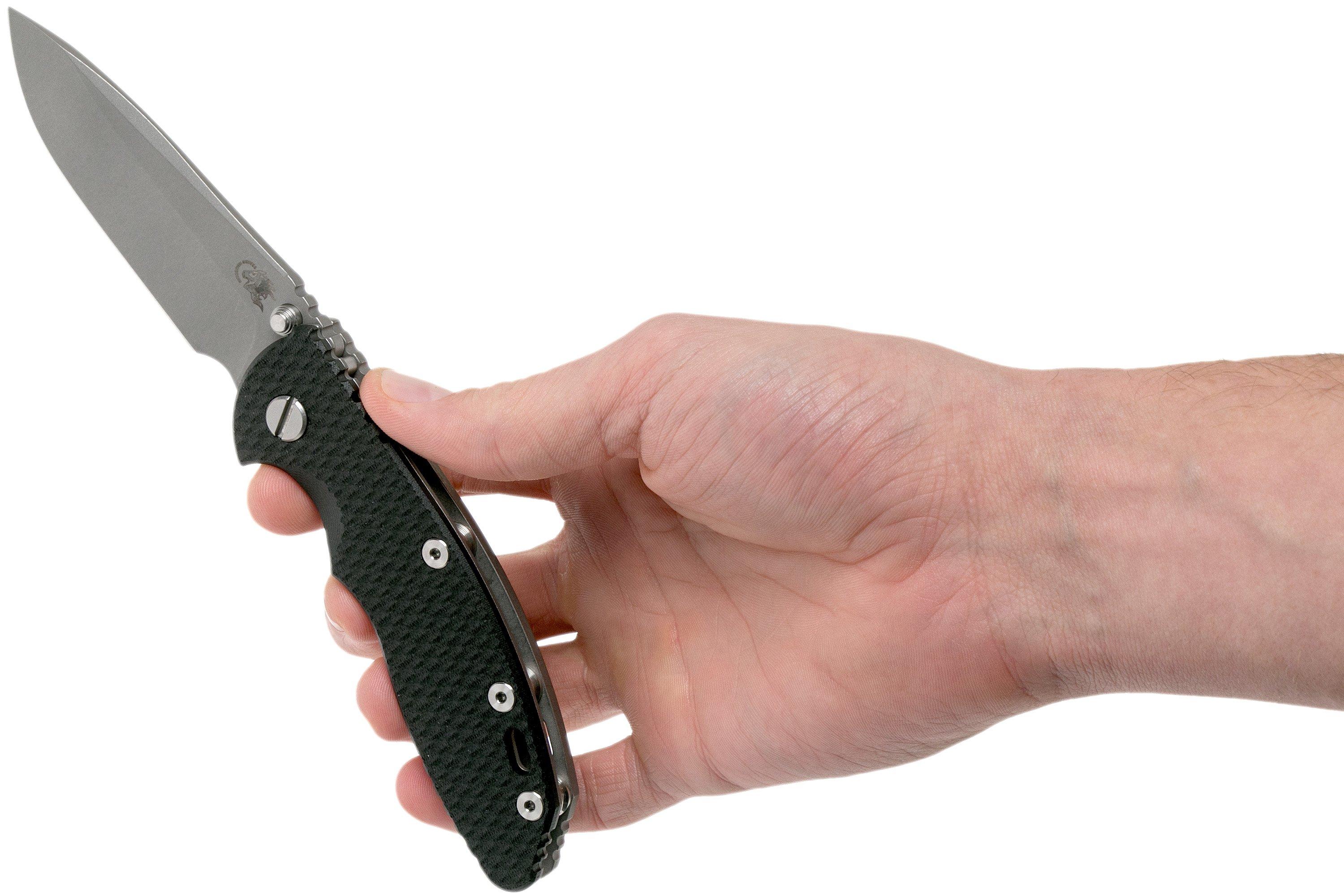 Rick Hinderer XM18 3,5” Non-Flipper Spearpoint Working Finish