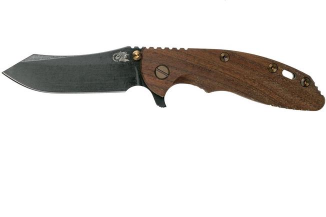 Image for Rick Hinderer XM-18 Skinner Vintage 3.5" Gen6 Smooth Walnut pocket knife
