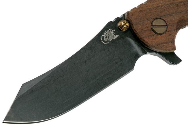 Image for Rick Hinderer XM-18 Skinner Vintage 3.5" Gen6 Smooth Walnut pocket knife