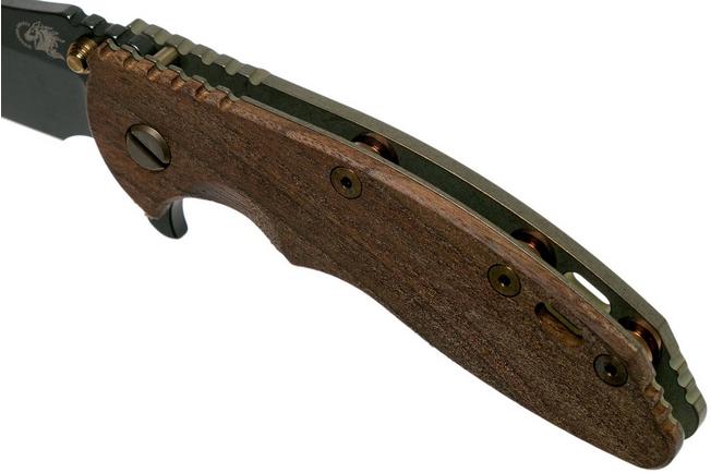 Image for Rick Hinderer XM-18 Skinner Vintage 3.5" Gen6 Smooth Walnut pocket knife