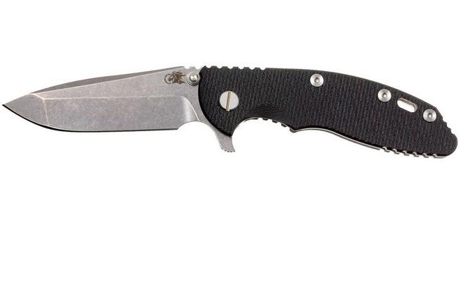 Image for Rick Hinderer XM-18 3.5" Spanto S35VN, black G10 pocket knife
