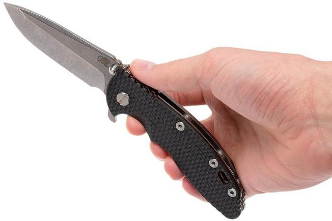 Image for Rick Hinderer XM-18 3.5" Spanto S35VN, black G10 pocket knife