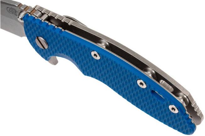 Image for Rick Hinderer XM-18 3.5" Spanto S35VN, blue G10 pocket knife