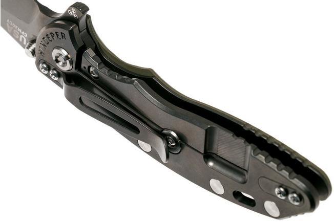 Image for Rick Hinderer XM18 3,5” Skinny Slicer Black DLC, OD Green G10