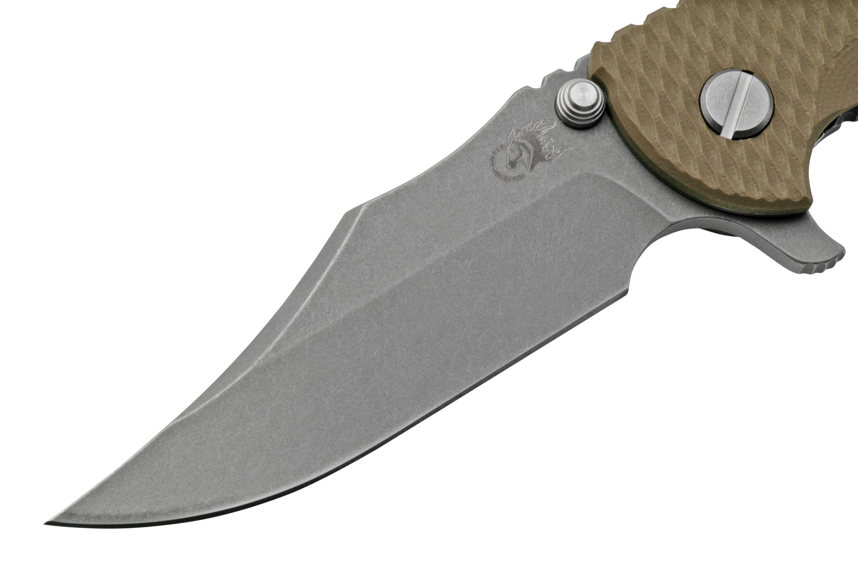 その他 Hinderer Knives XM-18 3.5 Bowie FDE G-10 Rick Hinderer Knives XM-18 3.5