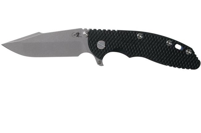 Bild für Rick Hinderer XM-18 3.5" Skinny Harpoon Spanto Battle Blue, Black G10 Taschenmesser