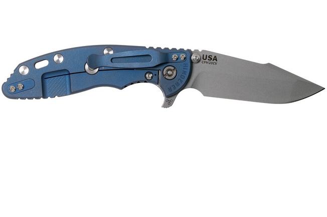 Bild für Rick Hinderer XM-18 3.5" Skinny Harpoon Spanto Battle Blue, Black G10 Taschenmesser