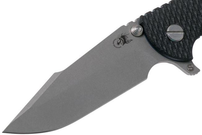 Bild für Rick Hinderer XM-18 3.5" Skinny Harpoon Spanto Battle Blue, Black G10 Taschenmesser
