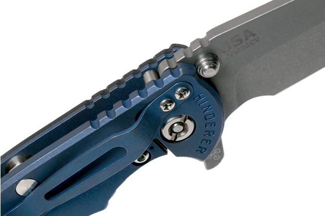 Bild für Rick Hinderer XM-18 3.5" Skinny Harpoon Spanto Battle Blue, Black G10 Taschenmesser