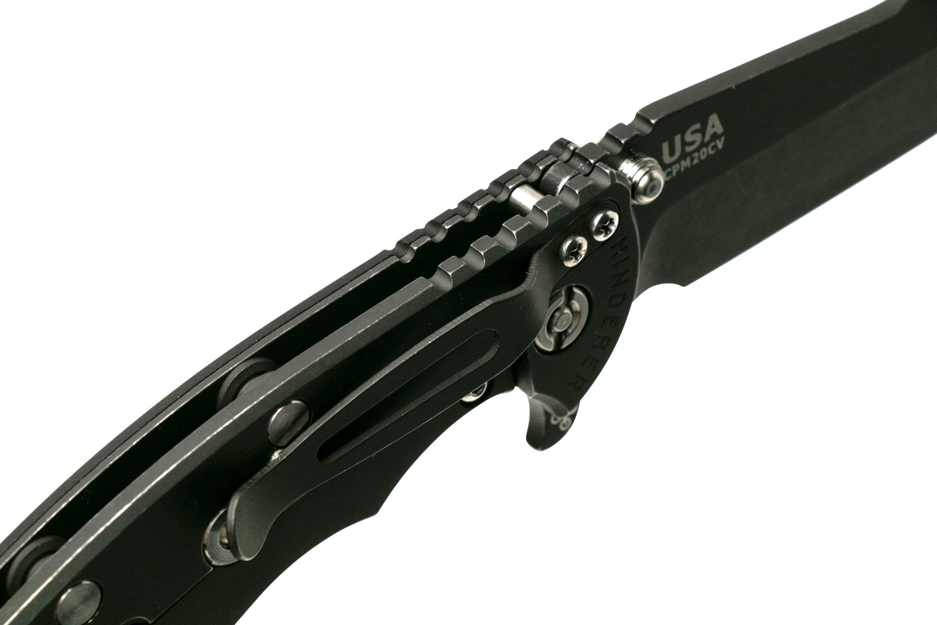 Rick Hinderer XM-18 3.5” Skinny Harpoon Spanto, Battle Black