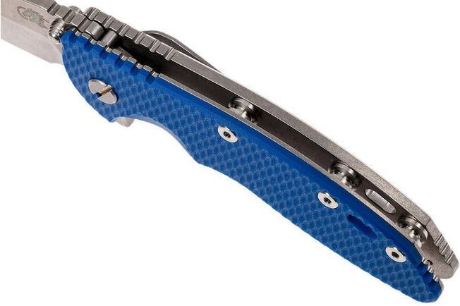 Image for Rick Hinderer XM-18 3.5" Harpoon Spanto 20CV, blue G10 pocket knife