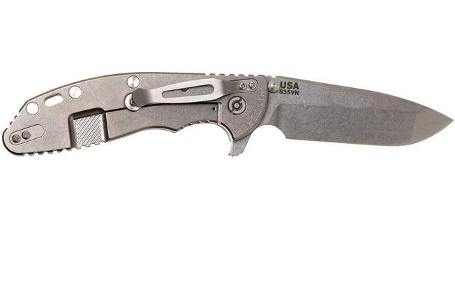 Image for Rick Hinderer XM-24 4" Spanto S35VN, dark earth G10 pocket knife